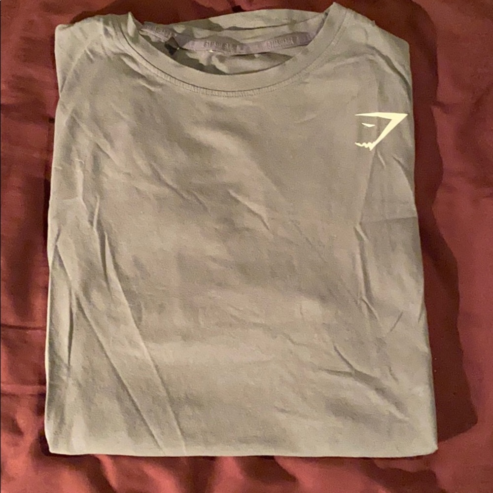 Gymshark Blueish/Gray Athletic Shirt Mens